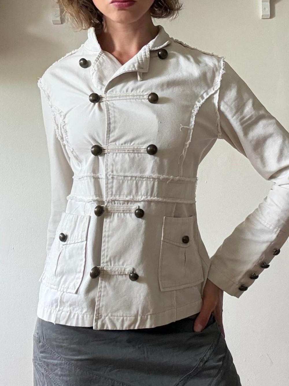 Vintage cotton military jacket — MK One